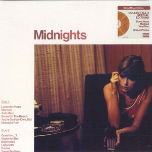 米、欧LP Taylor Swift Midnights 2445790067 Republic Records /00400