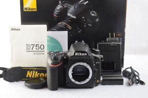 ■S数1060回！■ ニコン Nikon D750 ボディ 【元箱・付属品】　#701-025J-0116