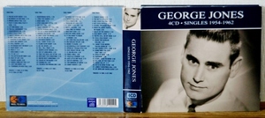 ジョージ・ジョーンズ/SINGLES 1954-1962★4CD★GEORGE JONES カントリー