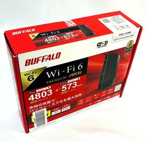 ほぼ新品・BUFFALO バッファロー WSR-5400AX6S/DMB 無線LANルーター JAN:4981254058763