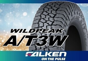 FALKEN ファルケン WILDPEAK ワイルドピーク A/T3W 275/55R20 117T XL 4×4用 ※4本送料込み総額 121,360円