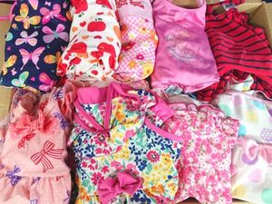 ma_6154s　女の子用 水着 ジュニア用 100枚以上　大箱