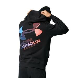 即決新品 LGサイズ UNDER ARMOUR アンダーアーマー 裏起毛スウェット上下セット セットアップ ブラック