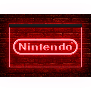 J142 // LED ネオンライトサイン Nintendo Game 任天堂ケード■サイズ(約)：W300mm x H200mm