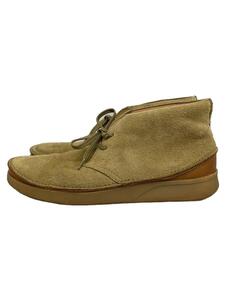 Clarks◆ブーツ/UK6.5/CML/スウェード