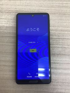 ◯営NI048-A8T60【埼玉発】楽天モバイル AQUOS sense4 lite 64GB SIMフリー IMEI判定:楽天モバイル◯ 通電動作確認済 ディスプレイ異常