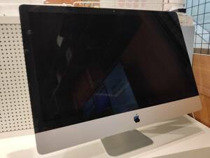 【中古】iMac 27インチ Late2012/core i5/メモリ32GB/HDD3.12TB/キーボード・マウス付き【１円スタート】