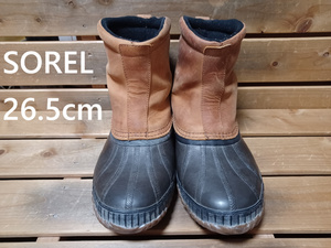 SOREL　スノーブーツ　26.5cm　本革　