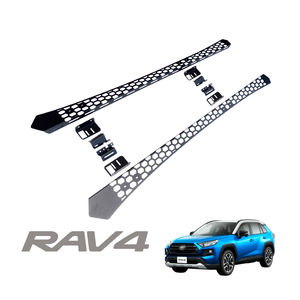 RAV4 50系 カスタム パーツ ルーフラックブラケット ハニカム柄 ルーフラック ルーフキャリア 取り付け金具 ブラケット