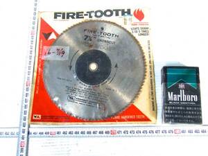 22-7/19 fire-tooth 71/4　CROSSCUT