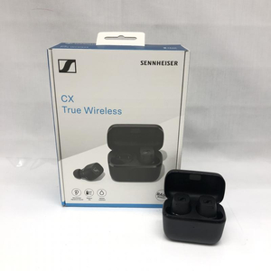 【中古】ゼンハイザー フルワイヤレスイヤホン 508973 CX True Wireless ブラック CX200-TW1-BLACK SENNHEISER