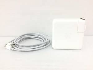 〇Apple 61W USB-C Power Adapter A1947 ACアダプター 動作品