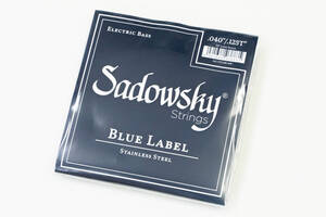 【new】Sadowsky / SBS40B Blue 5弦用ステンレス弦【横浜店】