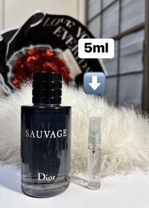 DIOR SAUVAGE EDT ソヴァージュ オトードトワレ　5ML 香水