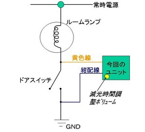 ★★無段階ルームランプ減光ユニット　即決有り★★