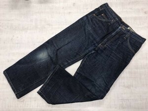 ラングラー Wrangler ヒップポケット・リベット オールド レトロ 古着 アメカジ デニムパンツ ジーンズ メンズ ジップフライ 31 濃紺