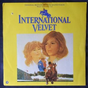 0( =^・_・^)=〇☆英オリジナルLP★インターナショナル・ベルベット／緑園の天使★フランシス・レイ★International Velvet★Francis Lai☆