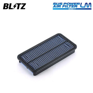 BLITZ ブリッツ サスパワー エアフィルター LM ST-31B カリーナ AT170 H2.5～H4.8 5A-FE FF 17801-74020