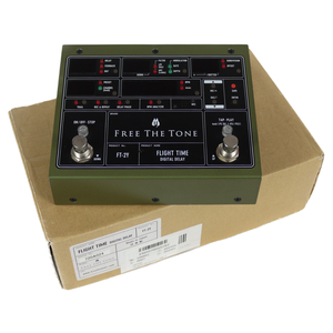 【中古】 デジタルディレイ エフェクター Free The Tone FT-2Y FLIGHT TIME DIGITAL DELAY フリーザトーン ギターエフェクター