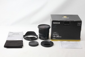 ◆超極上美品◆ニコン Nikon NIKKOR Z 14-30mm F4 S 付属品完備 元箱◇M46208