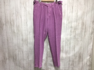 サンプル品 GTA GHURKA　SARTORIALE　73010　124H　パープル無地