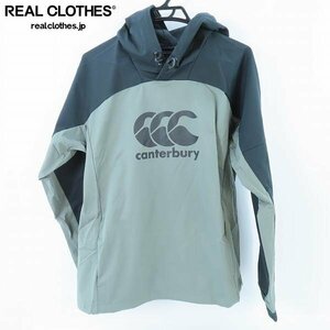 ☆【未使用】Canterbury/カンタベリー アールプラスデュアルフーディ カーキ×ブラック RP73106/XL /060