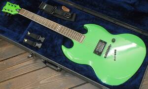 ESP・LTD・MC-500・Viper・Green・SOULFLY・Max CAVALERA・マックスカヴァレラ・TKL社製専用ハードケース付・レア！