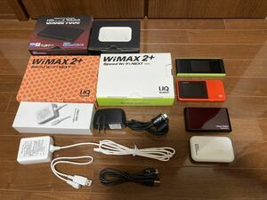 WiMAX WiMAX2 SPEED Wi-Fi NEXT モバイルルーター ポケットWi-Fi ACアダプタ05 0501PWV 中古　ジャック扱い