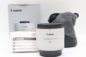 ■ほぼ新品■ CANON エクステンダー EF2X III