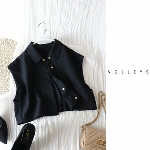 1.4万☆超美品☆2023AW☆ノーリーズ NOLLEYS☆洗える ウールライクショート羽織 38サイズ☆A-O 5586