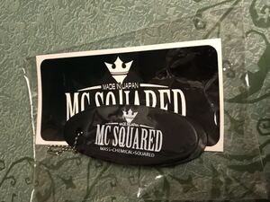 MC SQUARED フローティングキーチェーン ステッカーセット エムシー スクエアド スクエアード フローティングキーホルダー キーフロート