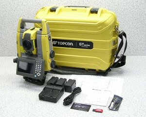 ■TOPCON/トプコン 自動視準 最速・最小・最軽量ロボティックトータルステーション GT-505 2024年9月校正証明書付 美品です！