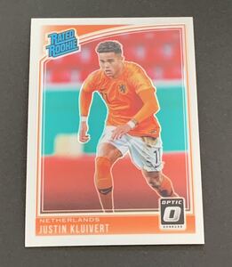 2018-19 Panini Donruss Optic Rated Rookie Justin Kluivert No.196 RC Netherlands クライファート　ルーキー　オランダ