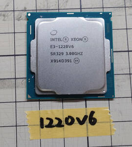 [中古]Intel Xeon E3-1220 V6 SR329 3.00GHz