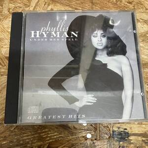 シ● HIPHOP,R&B PHYLLIS HYMAN - UNDER HER SPELL - GREATEST HITS アルバム CD 中古品