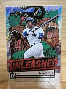 2021 Donruss サミー・ソーサ Sammy Sosa Unleashed Rapture Parallel #UNL18