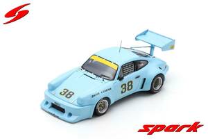 ■限定400pcs. スパークモデル 1/43 1977 ポルシェ911 RSR #38 J.ポール ミッドオハイオ100マイル