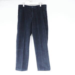 ノーティカ コーデュロイ トラウザー ネイビー 33Wx30L(実寸W33xL28) Vintage NAUTICA The dansforth pant Corduroy trousers