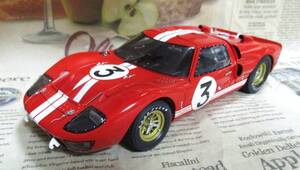 ★激レア絶版☆EXOTO*1/18*Ford GT40 MKII #3 Shelby American 1966 Le Mans 24h*ルマン