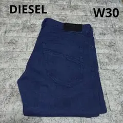 【値下げ不可・美品・レア】DIESEL 薄手 ストレッチパンツ【W30・ブルー】