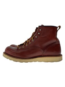 RED WING◆レースアップブーツ/25.5cm/ブラウン/牛革/2924//