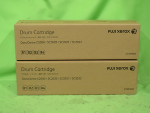 [A18622] 送料無料 FUJI XEROX CT351053 純正 ドラムカートリッジ ★2本セット ★2021製 DocuCentre C2000 / SC2020 / SC2021 / SC2022 用