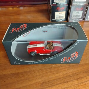 《美品》バン Bang 1/43 7340 COBRA street 1963 Red コブラ ストリート レッド 