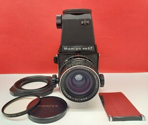 ■ MAMIYA RB67 中判フィルムカメラ ボディ MAMIYA-SEKOR 4.5/65 レンズ 動作確認済 シャッターOK マミヤ