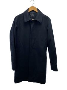 A.P.C.◆コート/XS/ウール/BLK