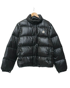 モンクレール MONCLER 茶タグ CLASSE1 ロゴ ワッペン 2WAY ドッキング ダウン ベスト ジャケット 3 チャコール ブランド古着ベクトル 中古