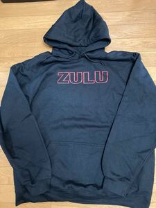 ZULL abolish Hooded Sweatshirt black 2XL US hardcore punk band パーカー　ズールー　パンク