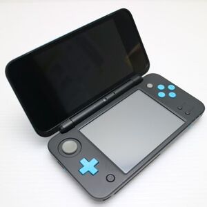 美品 NEWニンテンドー2DS LL ブラック×ターコイズ 即日発送 2DS NINTENDO 本体 あすつく 土日祝発送OK