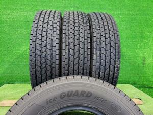 ヨコハマ YOKOHAMA スタッドレスタイヤ 4本セット ICE GUARD IG91 145/80R12 80/78N LT 2022年 8分山 IG90 アイスガード