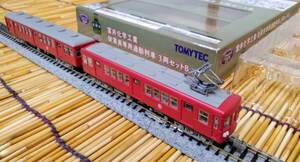 ▼TOMYTEC▼鉄コレ(ノス鉄)/富井化学/東急3000系-デハ3500+クハ3670タイプ/2両(機関車無し)/通勤列車3両セットBばらし/パーツ有/中古